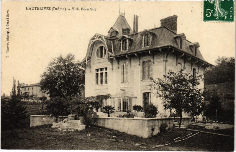 Carte postale ancienne Hauterives - Villa Beau Site à Hauterives