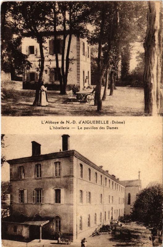 Carte postale ancienne L'Abbaye de N.-D. d'Aiguebelle - L'Hotellerie