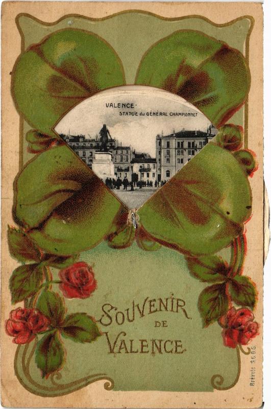 Carte postale ancienne Souvenir de Valence à Valence