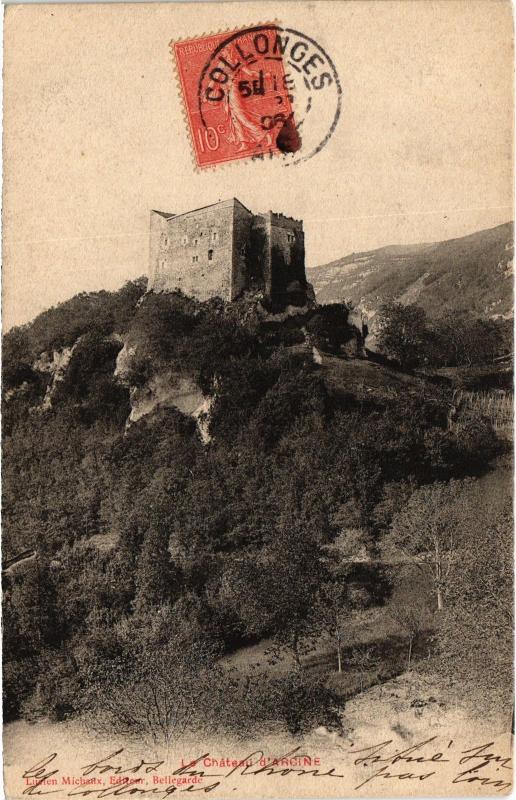 Carte postale ancienne Le Chateau d'Arcine
