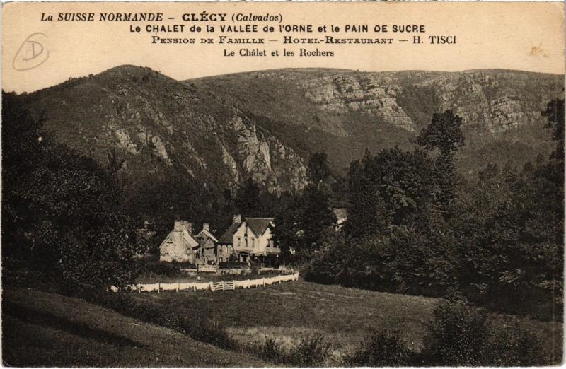 Carte postale ancienne Clecy - Le Chalet de la Vallée de l'Orne à Clécy