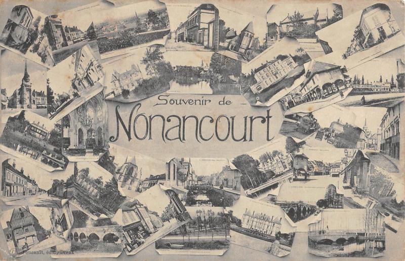 Carte postale ancienne Souvenir De Nonancourt