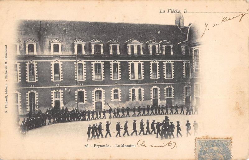 Carte postale ancienne La Fleche - Prytanee - Le Monome à La Flèche
