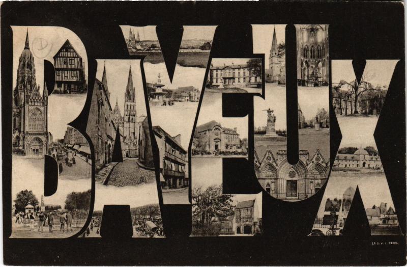 Carte postale ancienne Bayeux - Scenes à Bayeux