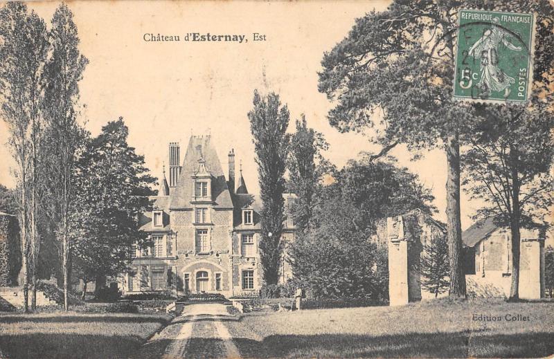 Carte postale ancienne Chateau D'Esternay - Est à Esternay