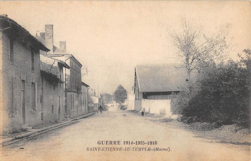 Carte postale ancienne Saint Etienne Au Temple