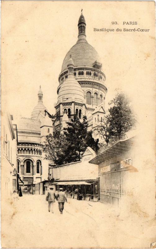 Carte postale ancienne Basilique du Sacré-Coeur à Paris 18e