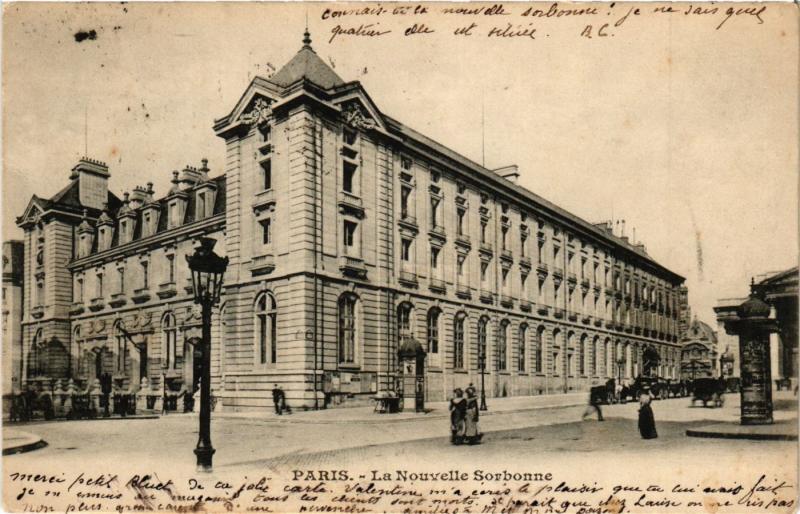 Carte postale ancienne Paris 5e-La Nouvelle Sorbonne à Paris 5e