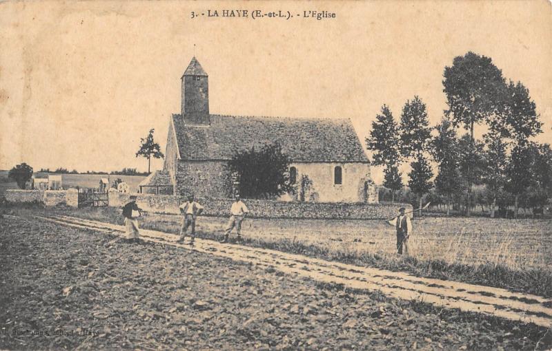 Carte postale ancienne La Haye - L'Eglise