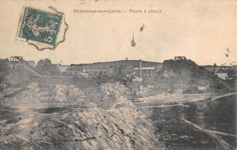 Carte postale ancienne Chalonnes Sur Loire - Fours A Chaux à Chalonnes-sur-Loire