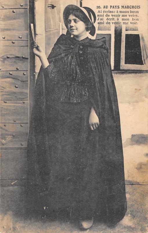 Carte postale ancienne Au Pays Marchois