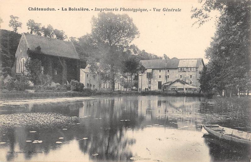 Carte postale ancienne Chateaudun - La Boissiere - Vue Generale à Châteaudun
