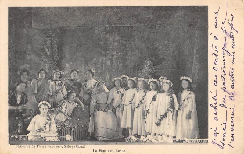 Carte postale ancienne Sillery - La Fete Des Roses à Sillery