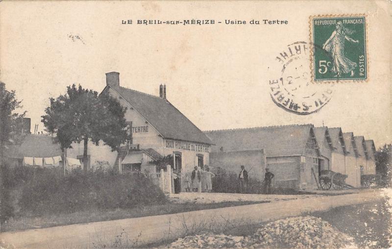 Carte postale ancienne Le Beil Sur Merize - Usine Du Tertre