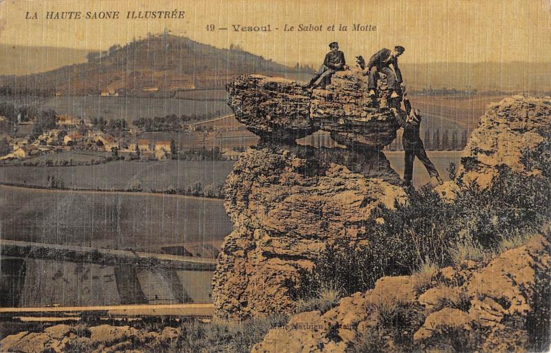 Carte postale ancienne Vesoul - Le Sabot De La Motte - cpa toilée à Vesoul