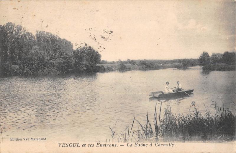 Carte postale ancienne Vesoul Et Ses Environs - La Saone A Chemilly à Chemilly