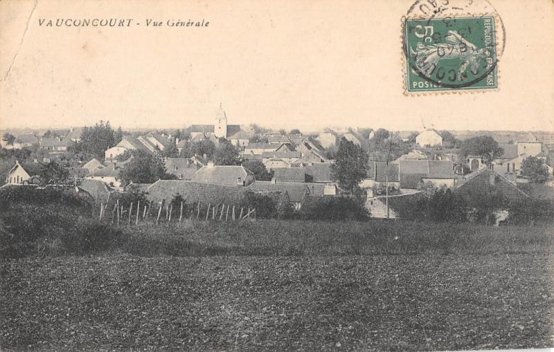 Carte postale ancienne Vauconcourt - Vue Generale