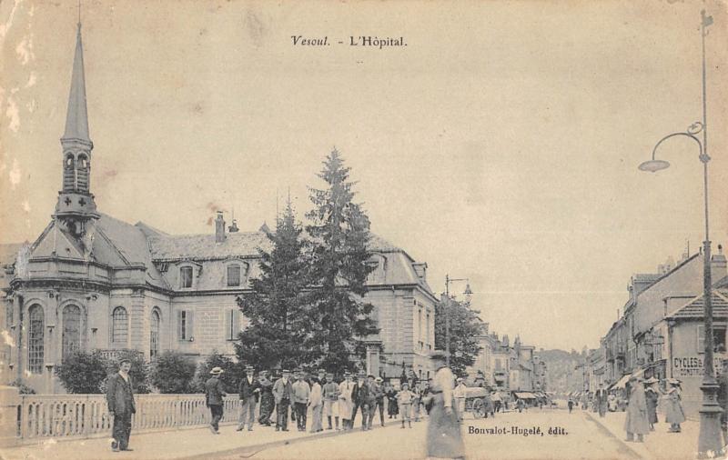 Carte postale ancienne Vesoul - L'Hopital à Vesoul