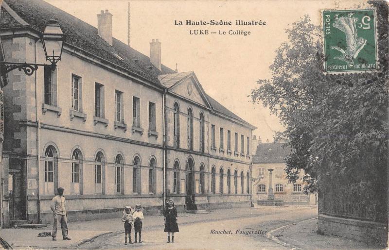 Carte postale ancienne Lure - Le College à Lure