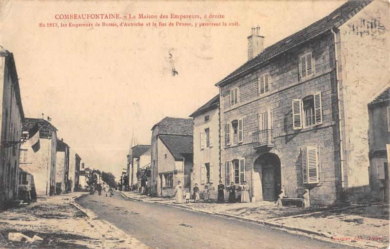Carte postale ancienne Combeaufontaine - La Maison Des Empereurs à Combeaufontaine