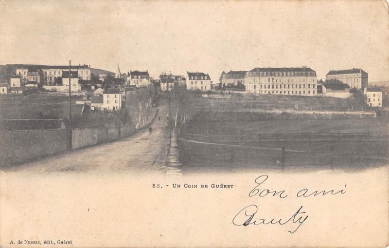 Carte postale ancienne Un Coin De Gueret
