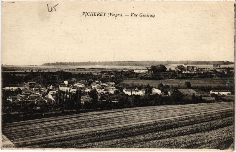 Carte postale ancienne Vicherey - Vue Générale à Vicherey