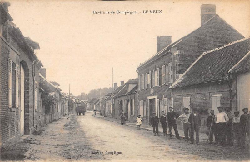 Carte postale ancienne Environs De Compiegne - Le Meux au Meux