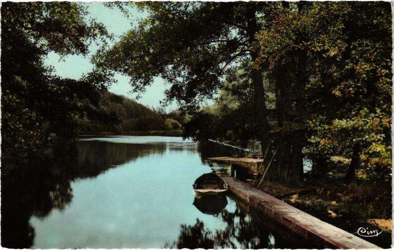 Carte postale ancienne Bessy le Bief du moulin