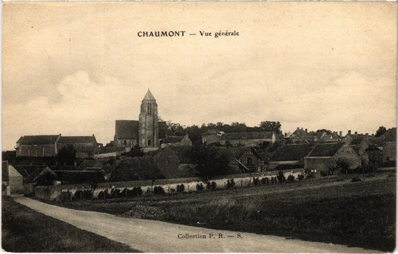 Carte postale ancienne Chaumont vue generale à Chaumont