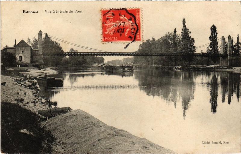 Carte postale ancienne Bassou vue generale à Bassou