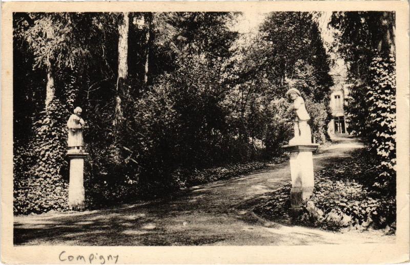 Carte postale ancienne Compigny à Compigny
