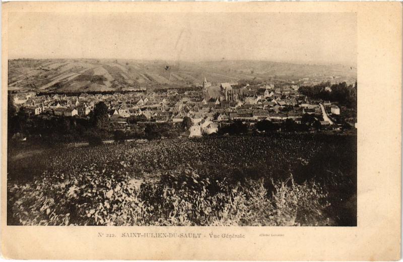 Carte postale ancienne St Julien vue generale