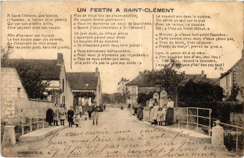 Carte postale ancienne St Clement