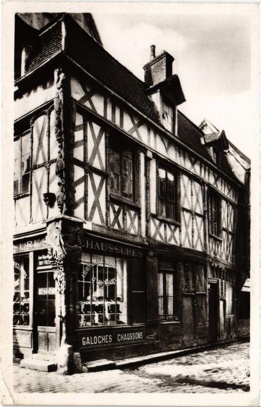 Carte postale ancienne Sens Maison dite d'Abraham