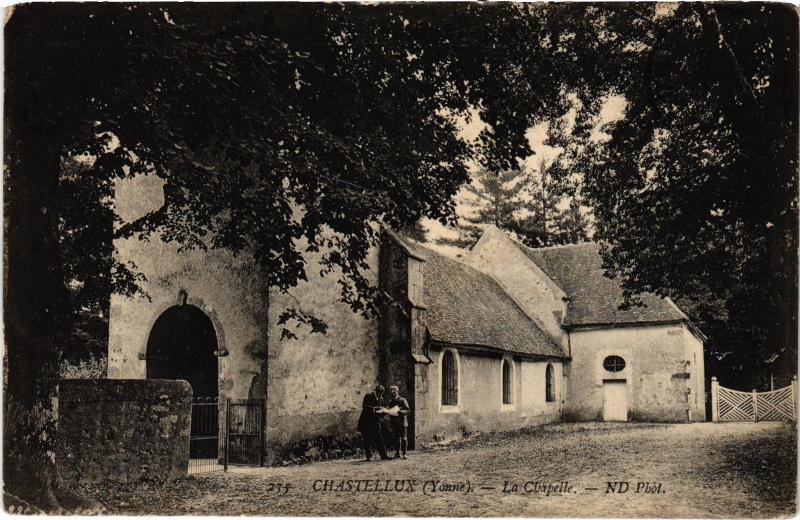 Carte postale ancienne Chastellux la Chapelle