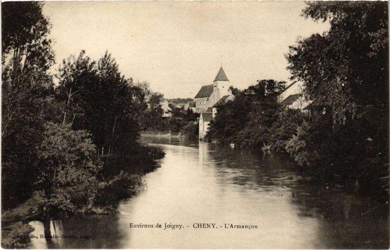 Carte postale ancienne Cheny à Cheny