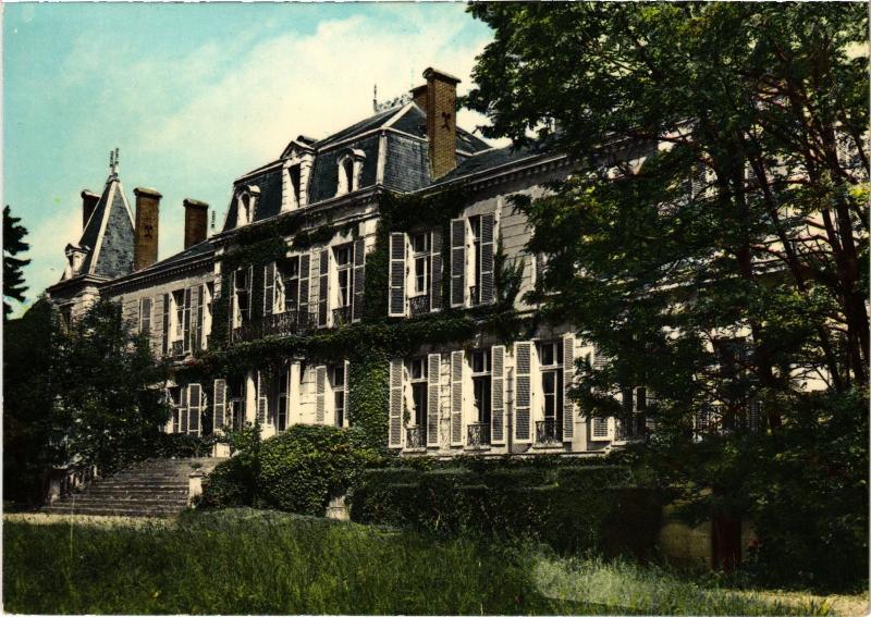 Carte postale ancienne Brienon le chateau Institution Saint-Loup