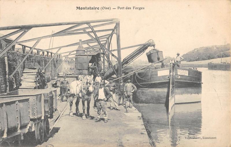 Carte postale ancienne Montataire - Port Des Forges à Montataire
