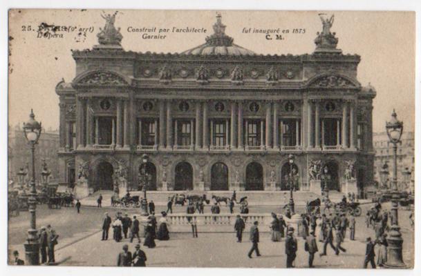 Carte postale ancienne L'Opera à Paris 9e