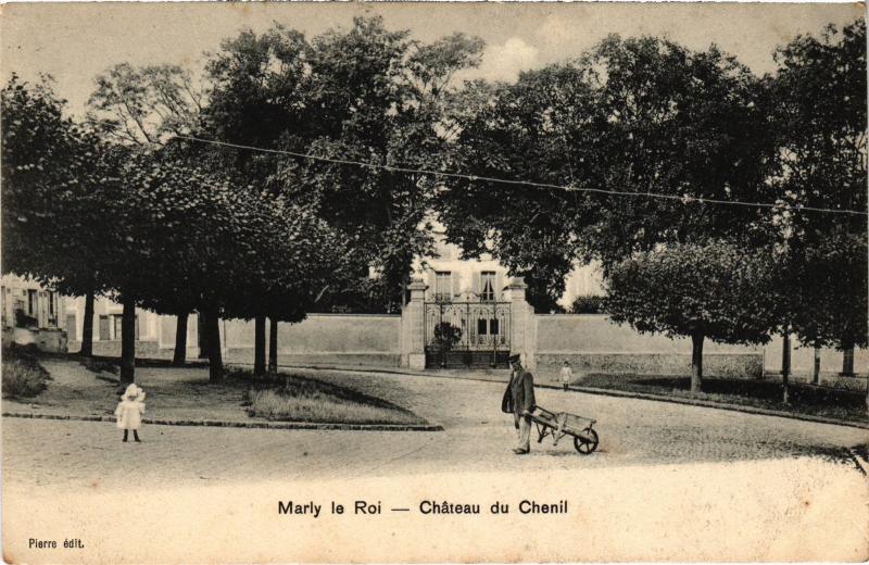 Carte postale ancienne Marly Chateau du Chenil France