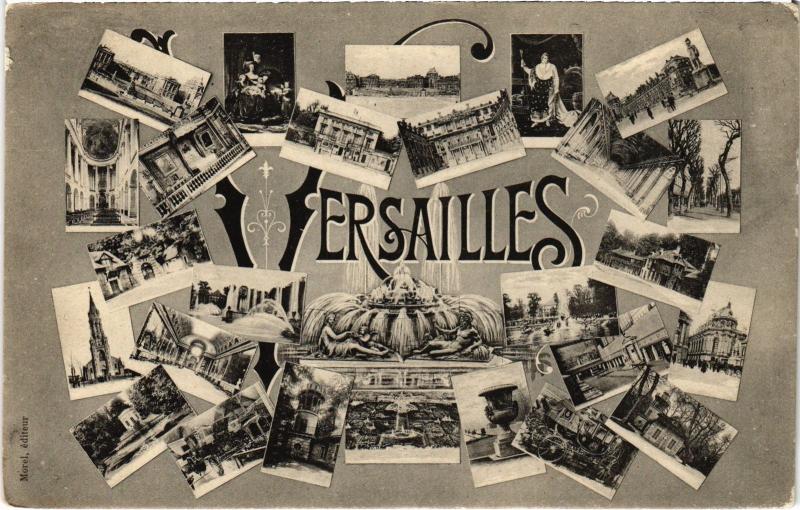 Carte postale ancienne Souvenir de Versailles France à Versailles