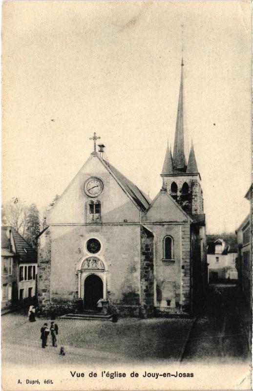 Carte postale ancienne Jouy en Josas Vue de l'Eglise France à Jouy-en-Josas