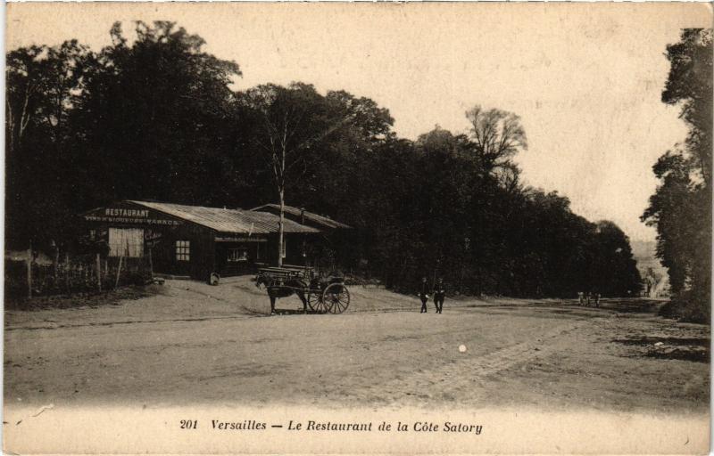 Carte postale ancienne Versailles Le Restaurant de la Cote Satory France à Versailles