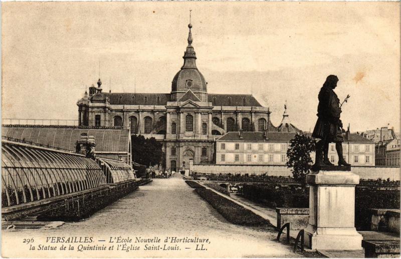 Carte postale ancienne Versailles L'Ecole Nouvelle d'Horticulture France à Versailles