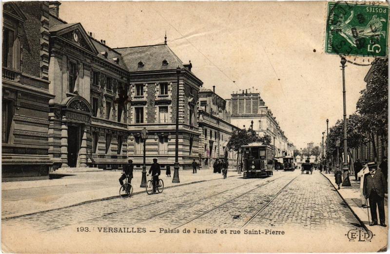 Carte postale ancienne Versailles Palais de Justice France à Versailles