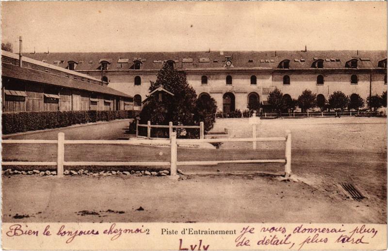 Carte postale ancienne Versailles Piste d'Entainement France à Versailles