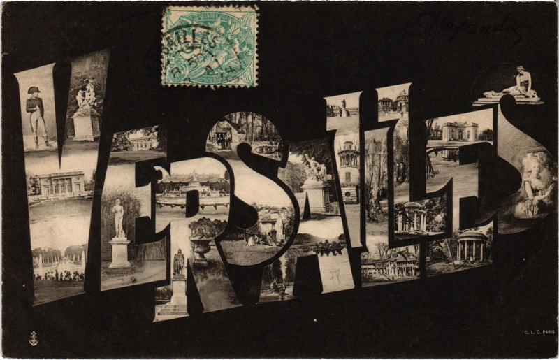 Carte postale ancienne Souvenir de Versailles France à Versailles