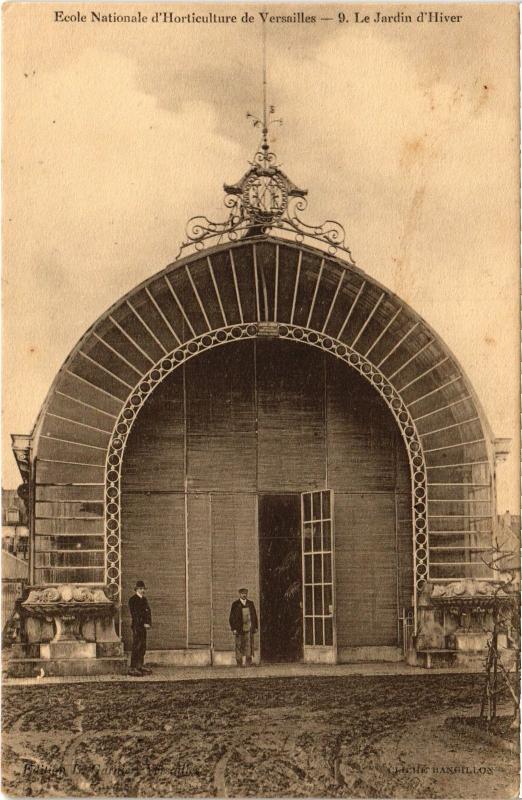 Carte postale ancienne Versailles Le Jardin d'Hiver France à Versailles