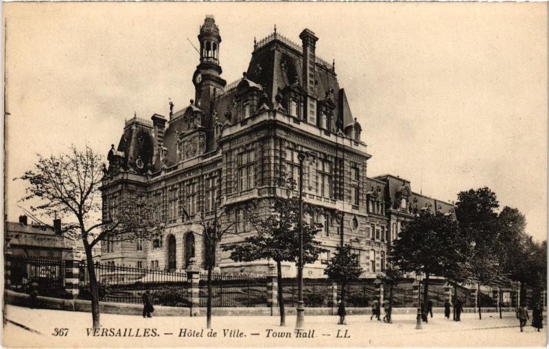 Carte postale ancienne Versailles Hotel de Ville France à Versailles