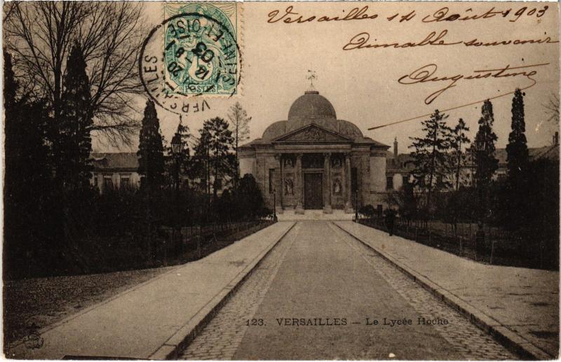 Carte postale ancienne Versailles Le Lycee Hoche France à Versailles